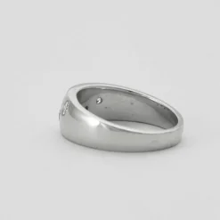 Bague jonc 5 Diamants
