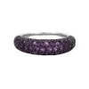 Bague Jonc Améthyste