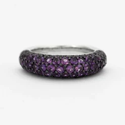 Bague Jonc Améthyste