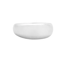 BAGUE JONC BOMBE OR GRIS