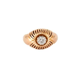 Bague Jonc Diamant 0.40 ct