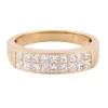 Bague Jonc Diamants