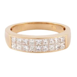 Bague Jonc Diamants