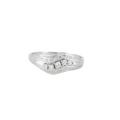 Bague Jonc Diamants