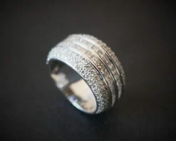 Bague Jonc Diamants