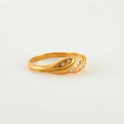 Bague Jonc Diamants