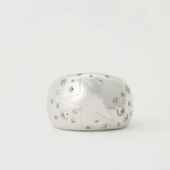 Bague jonc diamants