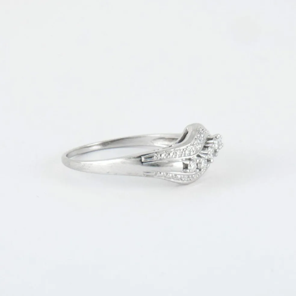 Bague Jonc Diamants