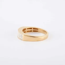 Bague Jonc Diamants