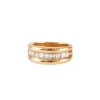 Bague Jonc Diamants carrés