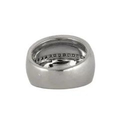 BAGUE JONC EMAILLÉE DIAMANTS