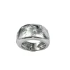 Bague Jonc en Or Blanc, Diamant