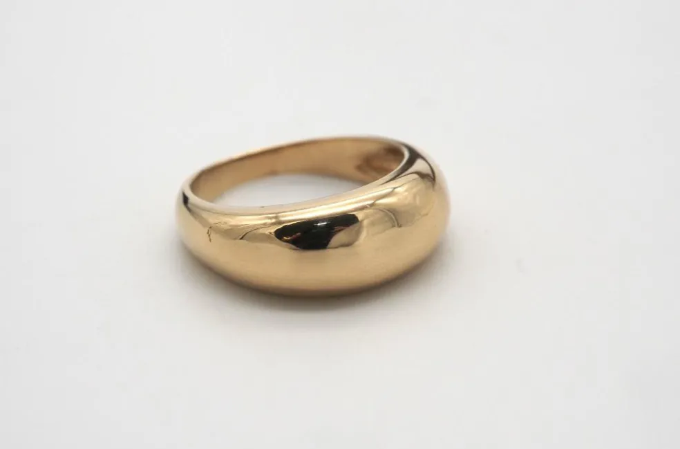 Bague jonc en or jaune