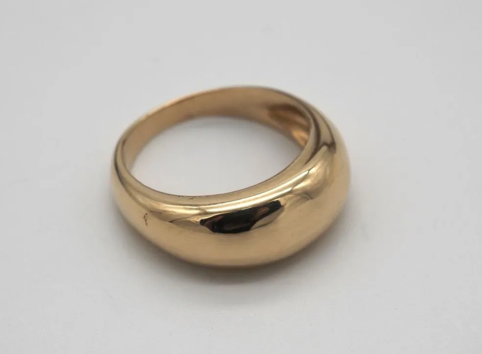 Bague jonc en or jaune
