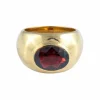Bague Jonc Grenat