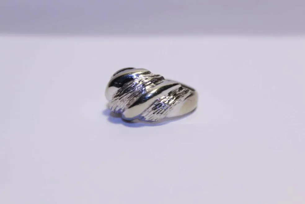 Bague Jonc Or blanc