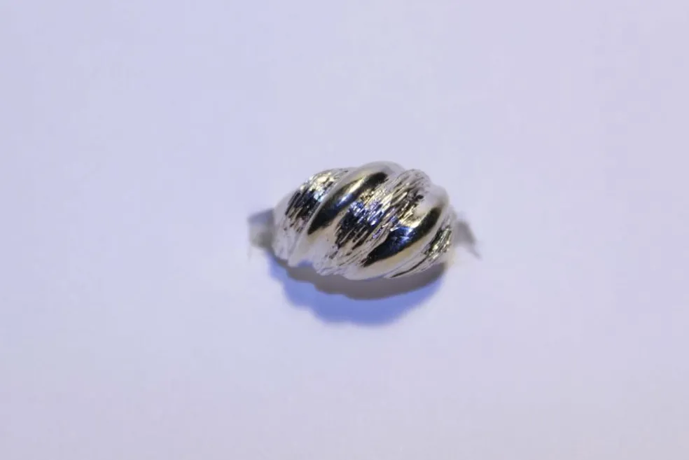 Bague Jonc Or blanc