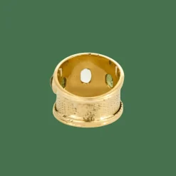 Bague jonc or et pierres de couleurs