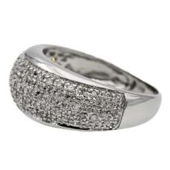 Bague Jonc Or jaune Diamant