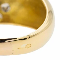 Bague Jonc Or jaune Diamant