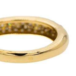 Bague Jonc Or jaune Diamant