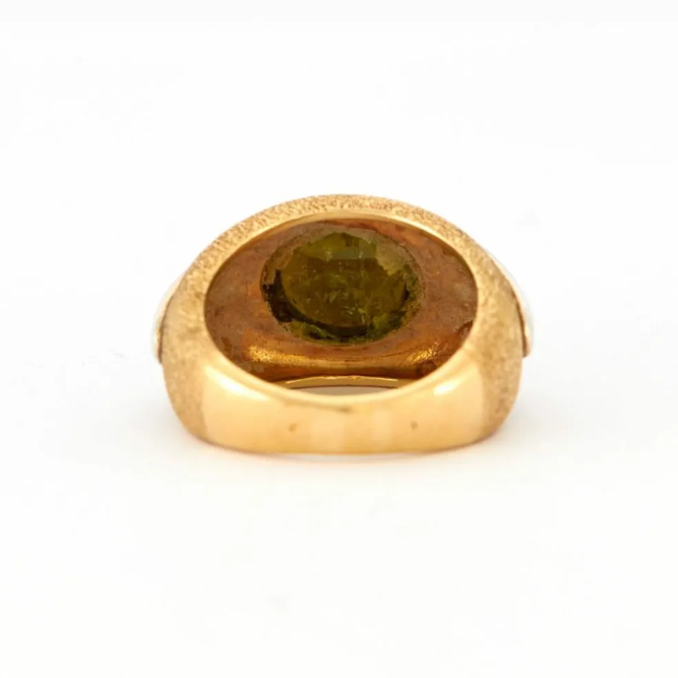Bague Jonc Or jaune Péridot