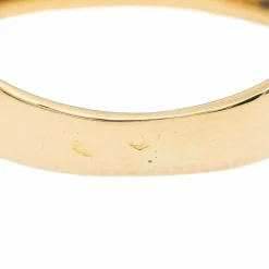 Bague Jonc Or jaune Saphir
