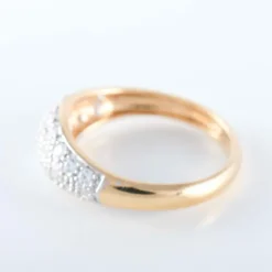 Bague Jonc pavage Diamants