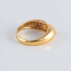 Bague Jonc pavage Diamants