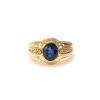 Bague jonc saphir 1.42ct