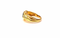 Bague jonc saphir 1.42ct