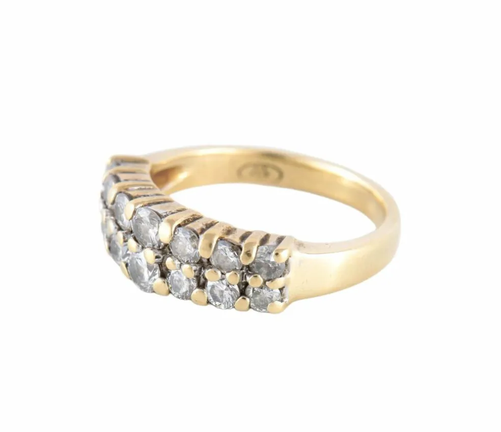 BAGUE "JOYANE" OR & DIAMANTS