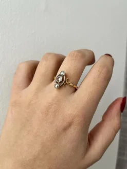 Bague Jugendstil austro-hongroise