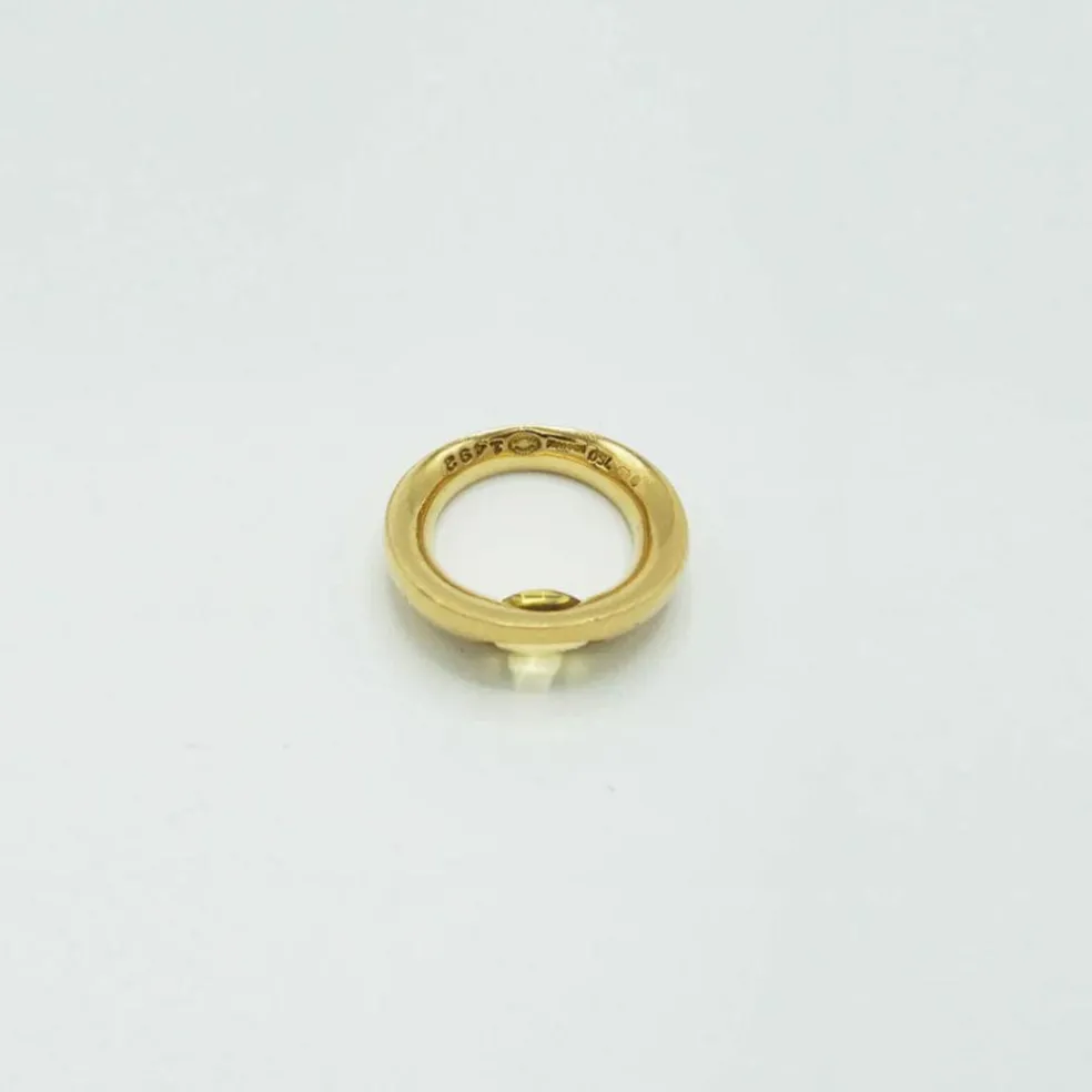 Bague Kim Buck en Or jaune, citrine cabochon