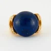 Bague Lapis Lazuli et Diamants