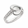Bague Lilistone Or blanc Diamants