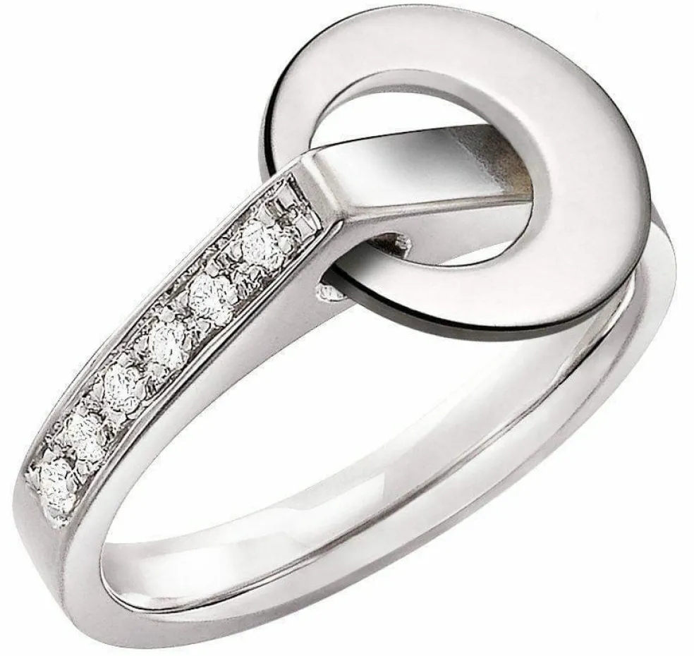 Bague lilistone Or blanc Diamants