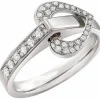 Bague Lilistone Or blanc Diamants