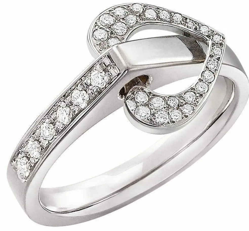 Bague Lilistone Or blanc Diamants