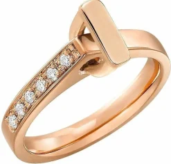 Bague Lilistone Or rose Diamants