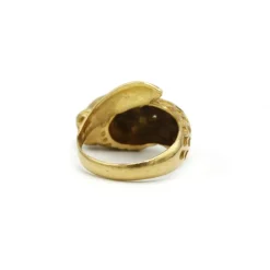 Bague Lion - Or & Rubis