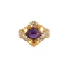 Bague Losange Améthyste