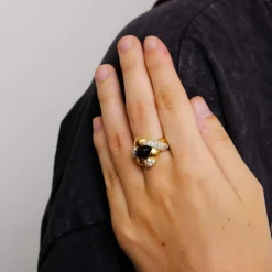 Bague Losange Améthyste