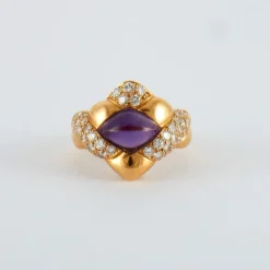 Bague Losange Améthyste