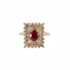 BAGUE LOVE OR & RUBIS