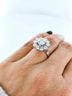 Bague Marguerite 1.10ct