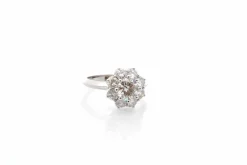 Bague marguerite diamant 1cts G/SI1