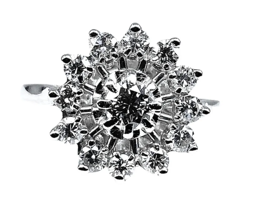 Bague Marguerite Diamants