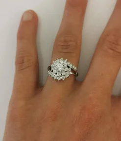 Bague Marguerite Diamants