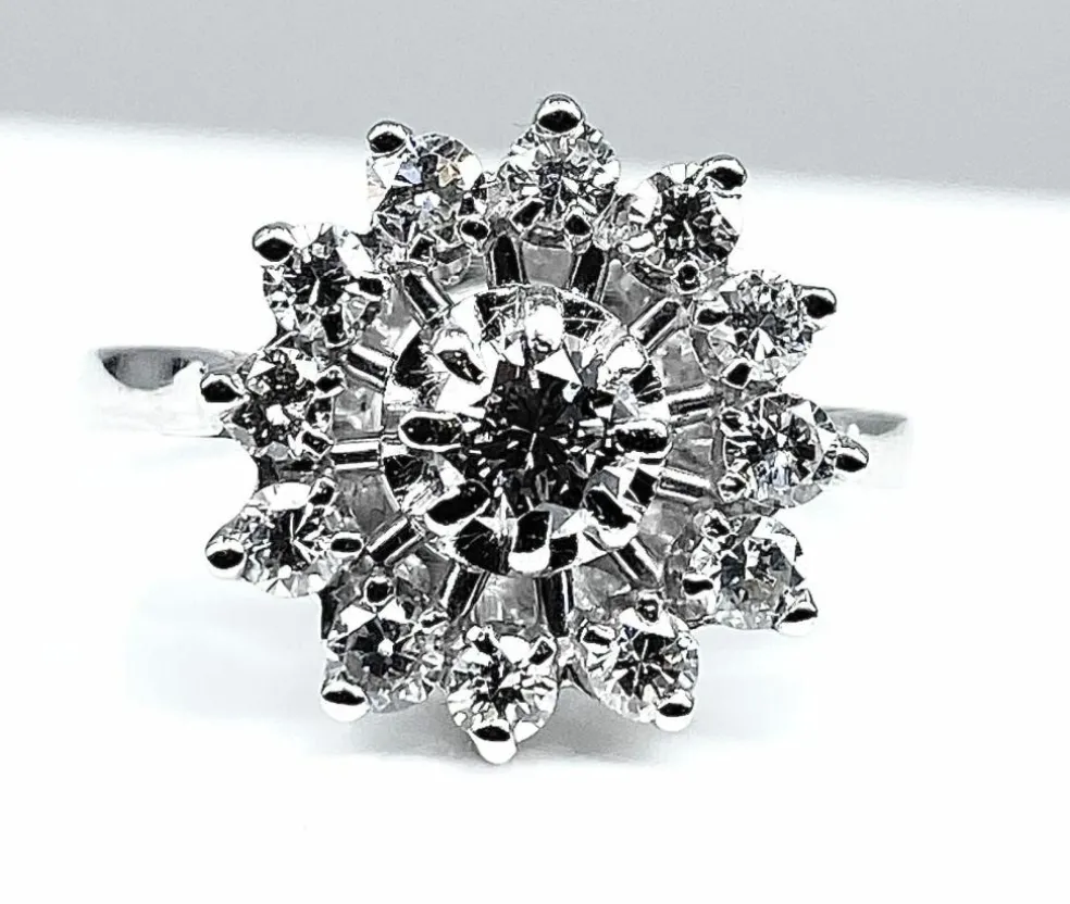 Bague Marguerite Diamants